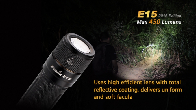 Fenix Flashlight E15 (2016) LED