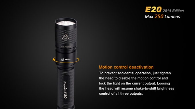 Fenix Flashlight E20 LED