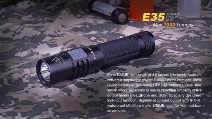 Fenix Flashlight E35 Ultimate Edition 1000lumen LED