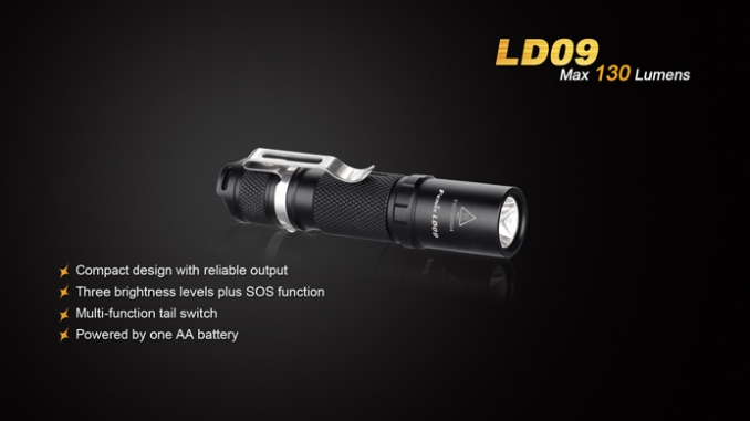 Fenix Flashlight LD09 LED