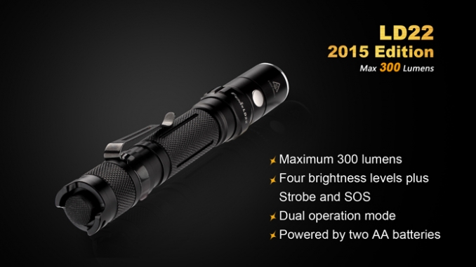 Fenix Flashlight LD22 G2-R5 LED