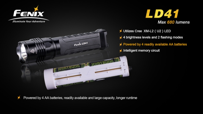 Fenix Flashlight LD41 LED