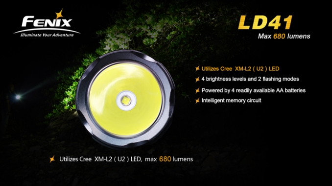 Fenix Flashlight LD41 LED