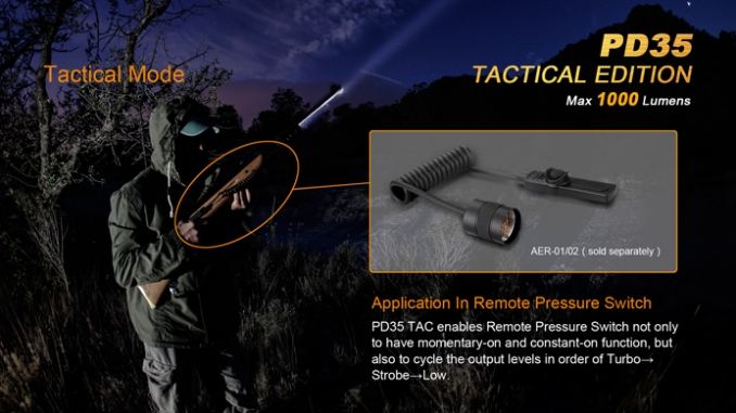 Fenix Flashlight PD35 Tactical LED