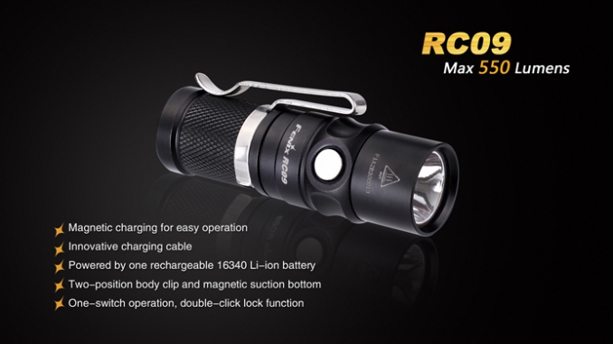 Fenix Flashlight RC09 LED