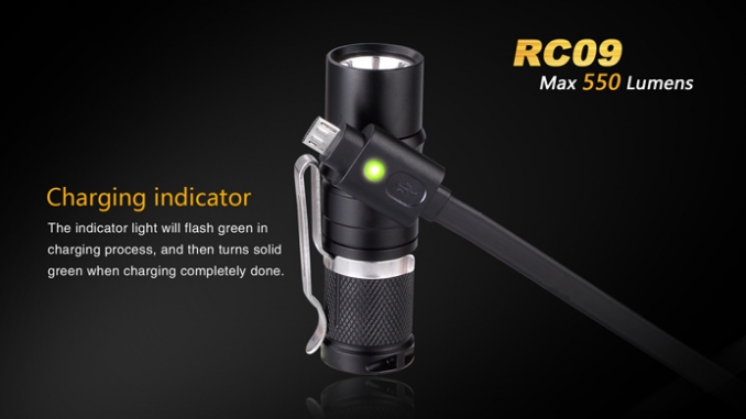 Fenix Flashlight RC09 LED