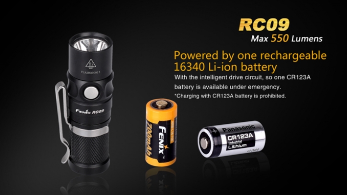 Fenix Flashlight RC09 LED