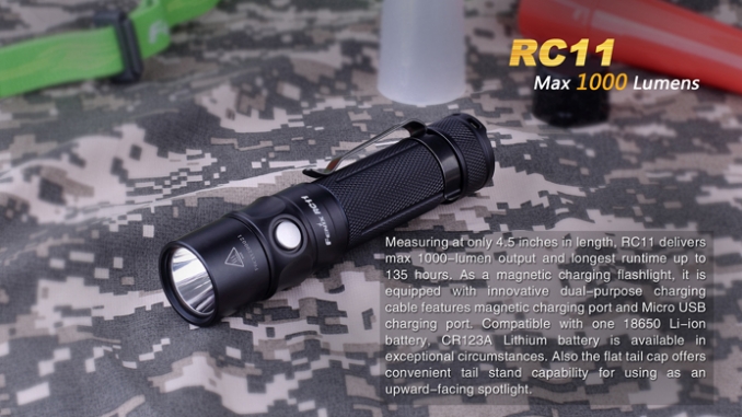 Fenix Flashlight RC11 LED