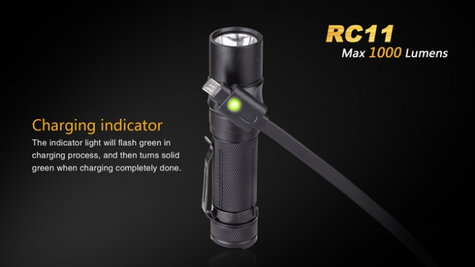 Fenix Flashlight RC11 LED