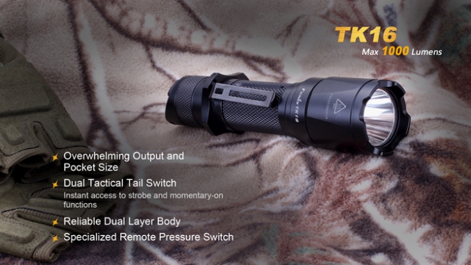 Fenix Flashlight TK16 LED