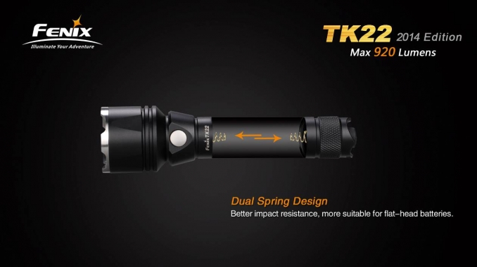 Fenix Flashlight TK22 Ultimate Edition LED