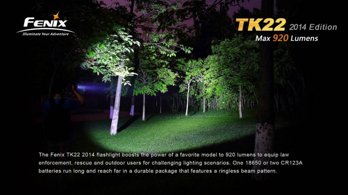 Fenix Flashlight TK22 Ultimate Edition LED