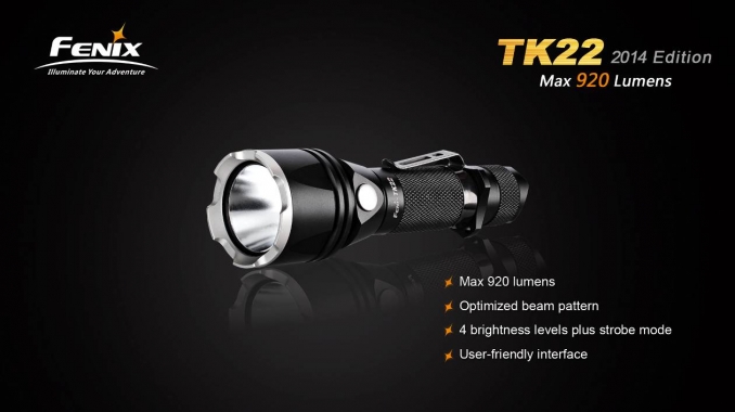 Fenix Flashlight TK22 Ultimate Edition LED