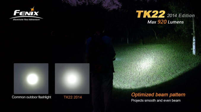 Fenix Flashlight TK22 Ultimate Edition LED