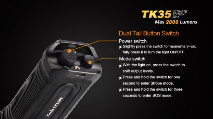 Fenix Flashlight TK35 Ultimate Edition 2015 LED