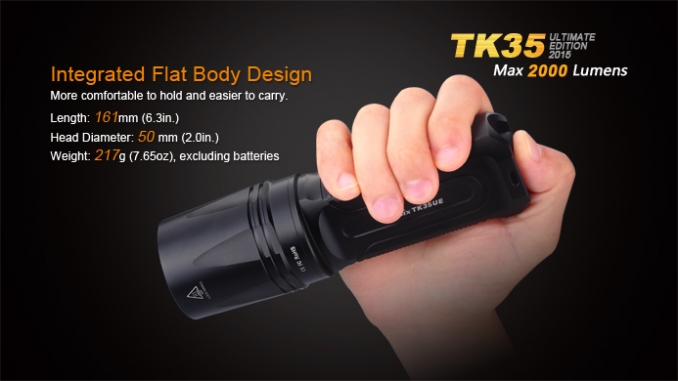 Fenix Flashlight TK35 Ultimate Edition 2015 LED