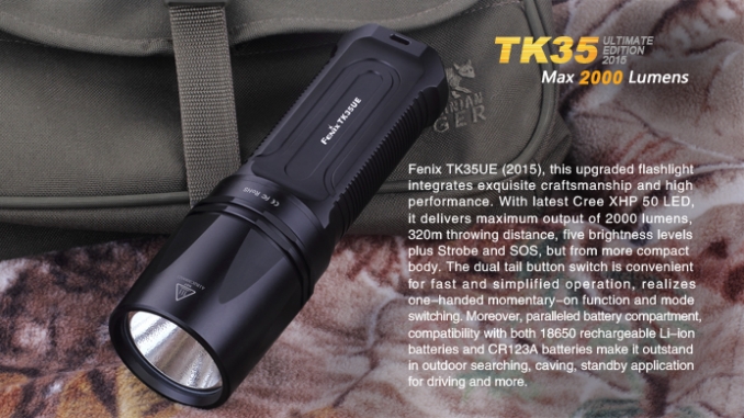 Fenix Flashlight TK35 Ultimate Edition 2015 LED