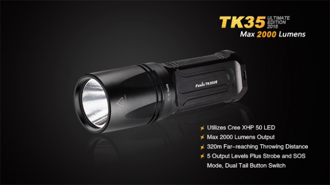 Fenix Elemlámpa TK35 Ultimate Edition 2015 LED