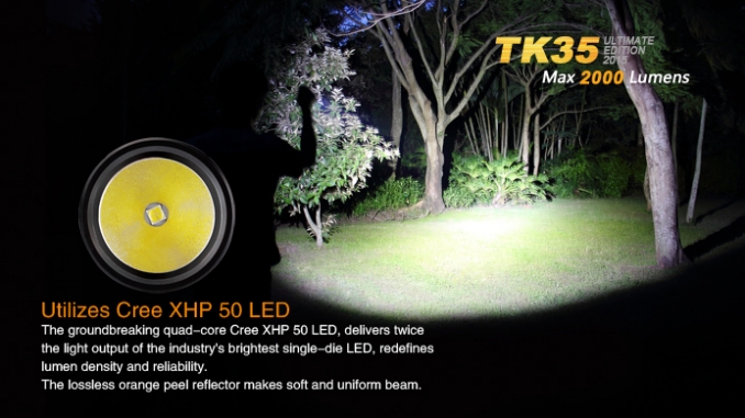 Fenix Flashlight TK35 Ultimate Edition 2015 LED