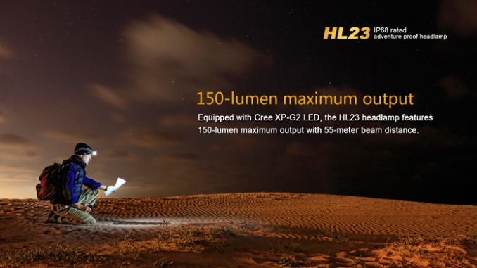 Fenix Headlamp HL23 LED