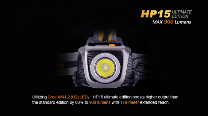 Fenix Headlamp HP15 Ultimate Edition LED