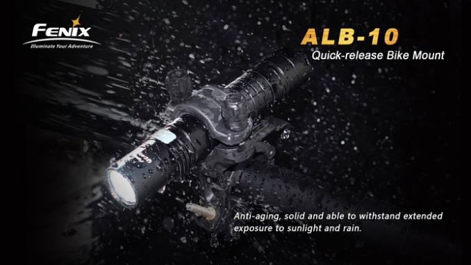 Fenix Accessory Bike Flashlight Mount ALB10