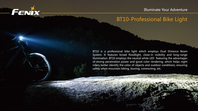 Fenix Bike Flashlight BT10 LED