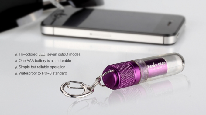 Fenix Light Flashlight CL05 LED Purple