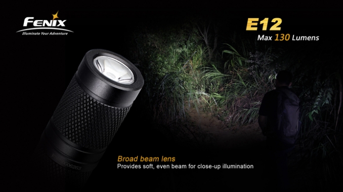 Fenix Light Flashlight E12 LED