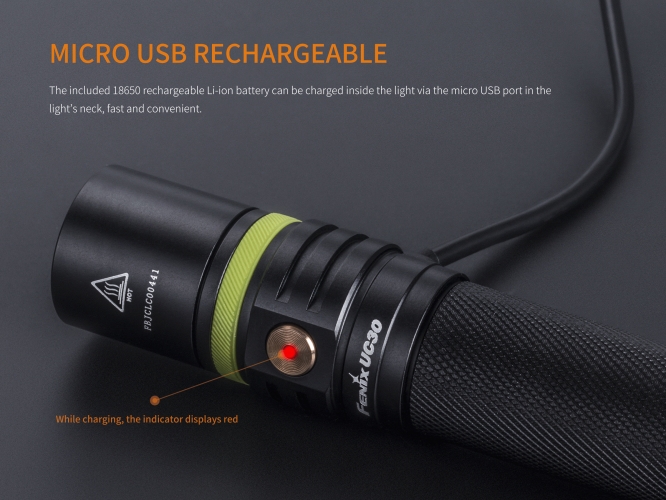 Fenix Light Flashlight UC30 2017 LED