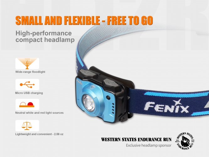 Fenix Light Headlight HL12R LED Gray