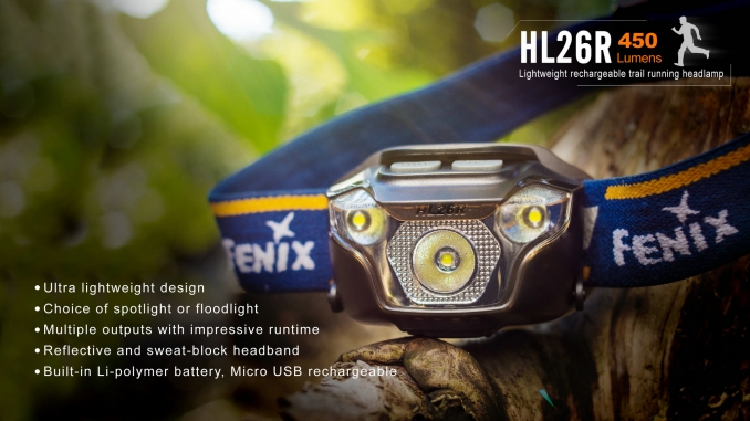 Fenix Light Fejlámpa HL26R LED Fekete