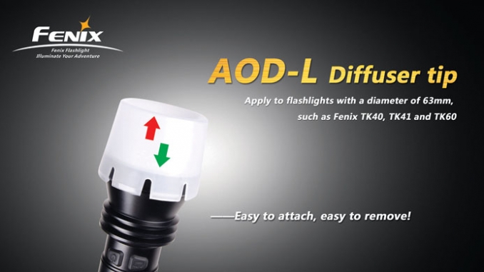 Fenix Light Diffuser Tip AOD-L