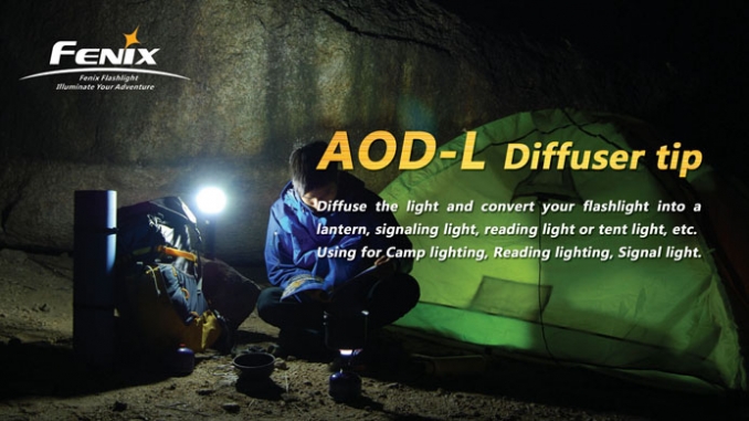 Fenix Light Diffuser Tip AOD-L