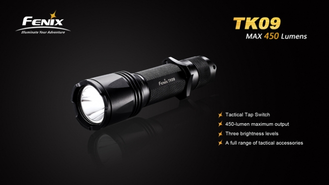 Fenix Tactical Flashlight TK09XP-L R5 LED