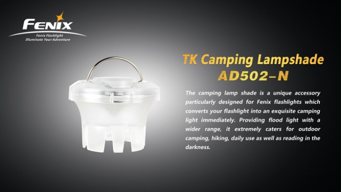 Fenix Accessory AD502-N Camping Diffuser for TK Series