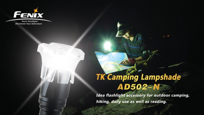 Fenix Accessory AD502-N Camping Diffuser for TK Series