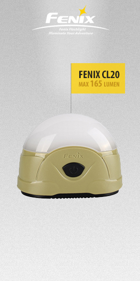 Fenix Elemlámpa CL20 LED Oliva Zöld