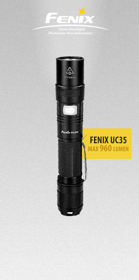 Fenix Elemlámpa UC35 LED