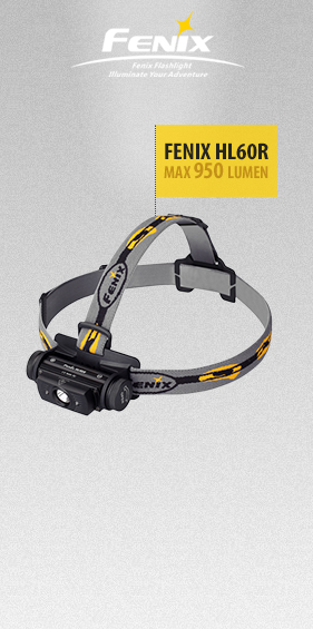 Fenix Headlamp HL60R LED Black