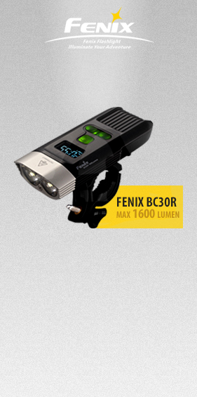 Fenix Kerékpárlámpa BC30R LED