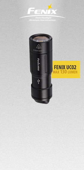 Fenix Light Flashlight UC02 LED Black