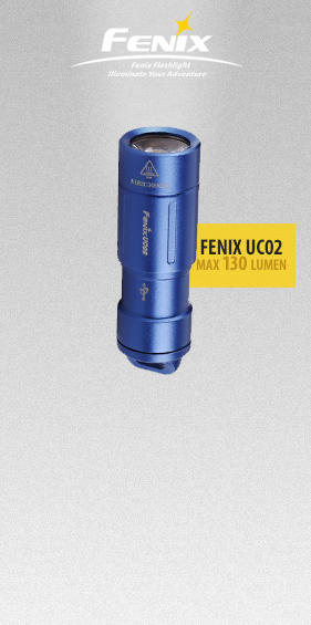 Fenix Light Flashlight UC02 LED Blue