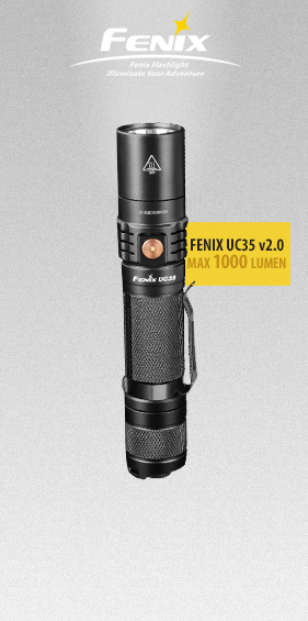 Fenix Light Elemlámpa UC35 V2.0 LED