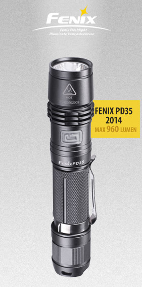 Fenix Light Flashlight PD35 2014 Edition