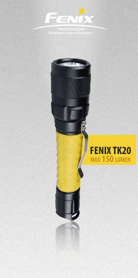 Fenix Elemlámpa TK20